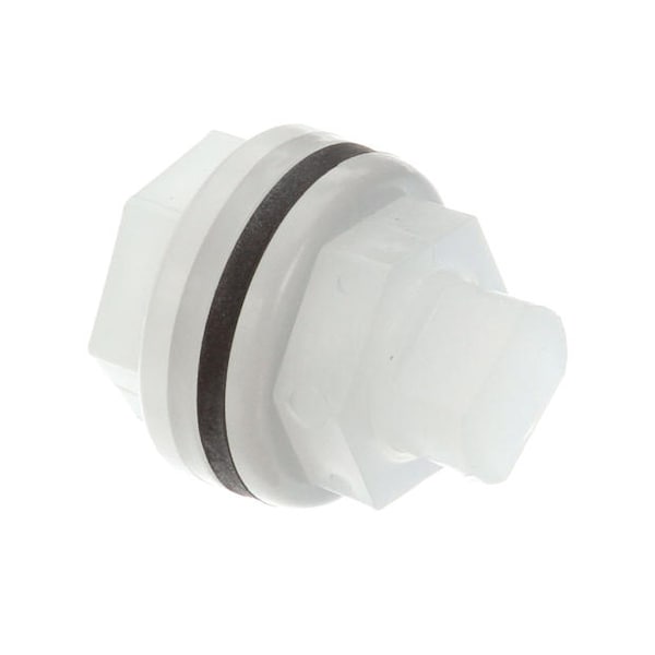 Plug Bulkhead With Gasket Plastic